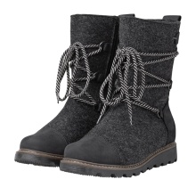 Pomar Winter Boots Posio GTX (Felt Boots, Waterproof, Extremely Warm) Granite Grey Ladies